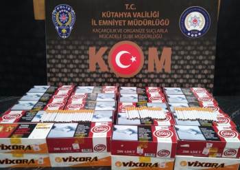 Kütahya’Da 8 Bin Adet Makaron Ele Geçirildi
