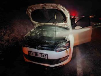 Kütahya’Da Araç Yangını
