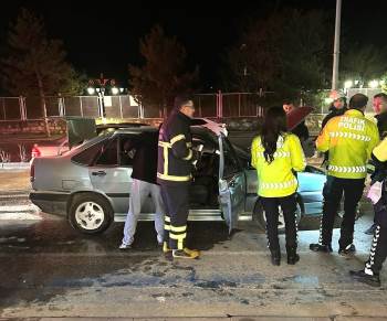 Kütahya’Da Araç Yangını
