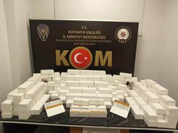 Kütahya’Da Bandrolsüz 54 Bin 800 Adet Makaron Ele Geçirildi
