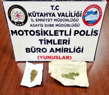 Kütahya’Da Bir Şahsın Üzerinde Uyuşturucu Ele Geçirildi
