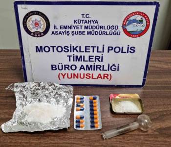Kütahya’Da Bir Şahsın Üzerinde Uyuşturucu Ele Geçirildi
