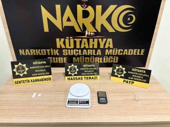 Kütahya’Da Cezaevinden Çıkar Çıkmaz Tekrar Uyuşturucu Satan Zanlı Tutuklandı
