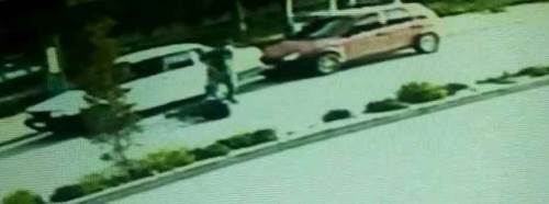 Kütahya'da cinayet anı kamerada