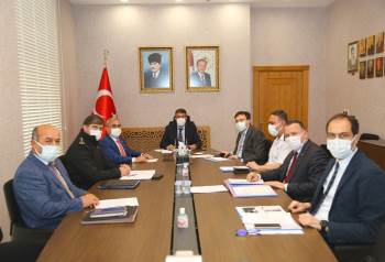 Kütahya’Da Covid-19 Tedbirleri Görüşüldü
