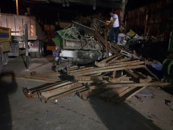 Kütahya’Da Demiryolundan Travers Hırsızlığı
