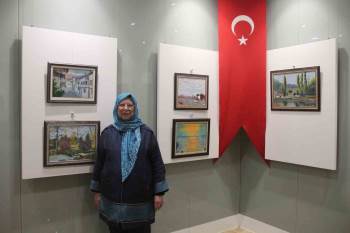 Kütahya’Da Emekli Memur Yaşar Ataseven İlk Kişisel Sergisini Açtı
