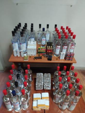 Kütahya’Da Etil Alkol Ele Geçirildi
