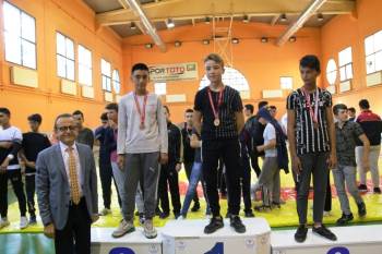 Kütahya’Da Güreş Müsabakaları Madalya Töreni
