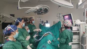 Kütahya’Da İlk Kez “Laparoskopik Parsiyel Nefrektomi” Ameliyatı Yapıldı
