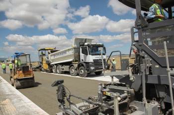 Kütahya’Da İlk Kez Beton Asfalt
