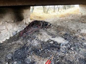 Kütahya’Da Kablo Hırsızı Foto Kapan Sayesinde Yakalandı
