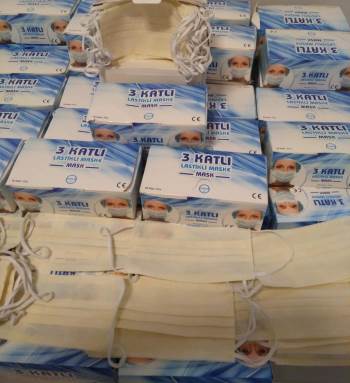 Kütahya’Da Kaçak Maske Operasyonu
