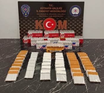 Kütahya’Da Kaçak Tütün Operasyonu
