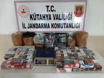Kütahya’Da Kaçak Tütün Ve Sigara Operasyonu
