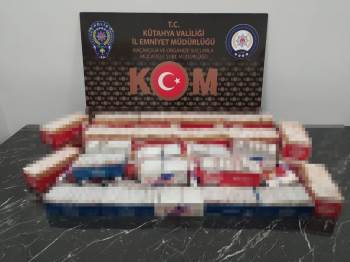Kütahya’Da Kaçak Tütün Ve Sigara Operasyonu
