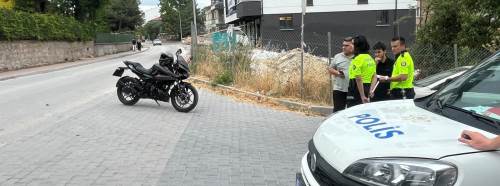 Kütahya'da kaza: Motosiklet sürücüsü yaralandı