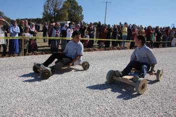 Kütahya’Da Kıran Kırana ’Tahtalı Araba’ Yarışı
