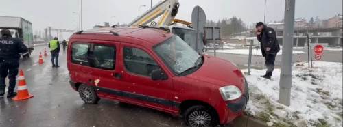 Kütahya'da korkutan kaza: 4 yaralı!