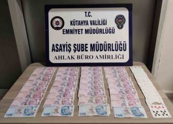 Kütahya’Da Kumar Oynanan İş Yeri Kapatıldı
