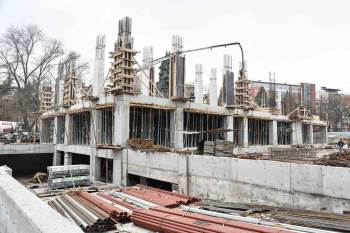 Kütahya’Da Kütüphane Ve Kültür Merkezi Yükselmeye Başladı
