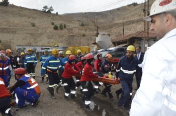 Kütahya’Da Maden Tatbikatı
