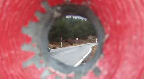 Kütahya'da magandaların hedefi oldular!