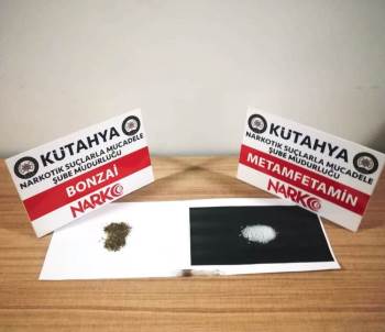 Kütahya’Da Metamfetamin Ve Bonzai Maddesi Ele Geçirildi

