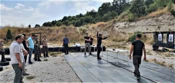 Kütahya’Da Orman Muhafaza Memurlarına Silah Kullanma Eğitimi
