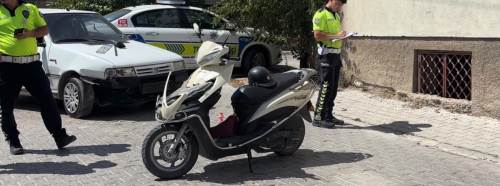 Kütahya’da otomobil ile motosiklet çarpıştı: 1 yaralı
