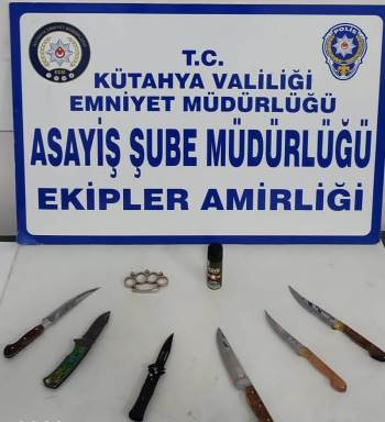 Kütahya’Da Polisin “Dar Bölge” Uygulaması
