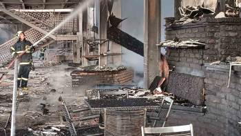 Kütahya’Da Porselen Fabrikasında Çıkan Yangın Kontrol Altına Alındı
