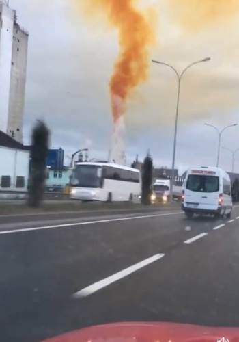 Kütahya’Da Sarı Duman Paniği
