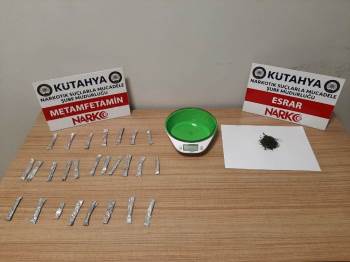 Kütahya’Da Şüpheli Şahıs Uyuşturucuyla Yakalandı
