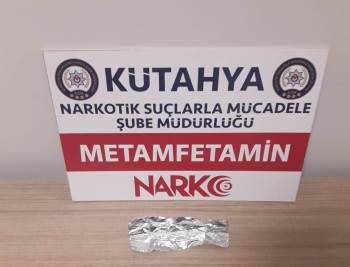 Kütahya’Da Şüpheli Şahsın Üzerinde Uyuşturucu Bulundu
