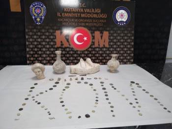 Kütahya’Da Tarihi Eser Operasyonu
