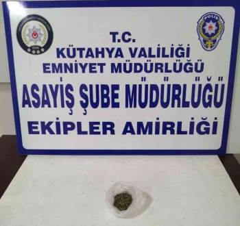 Kütahya’Da Uyuşturucu Operasyonları
