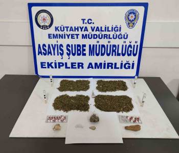 Kütahya’Da Uyuşturucu Operasyonlarında 4 Şüpheli Gözaltına Alındı
