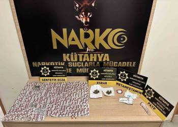 Kütahya’Da Uyuşturucu Operasyonunda 3 Kişi Tutuklandı
