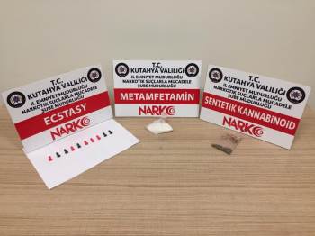Kütahya’Da Uyuşturucu Operasyonunda 3 Şüpheli Yakalandı
