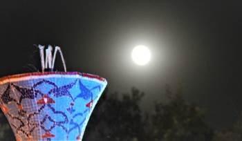 Kütahya’Da Vazo-Dolunay Buluşması Göz Kamaştırdı
