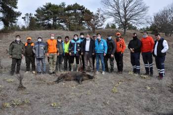 Kütahya’Da Yaban Domuzu Av Sürecini Başlatıldı
