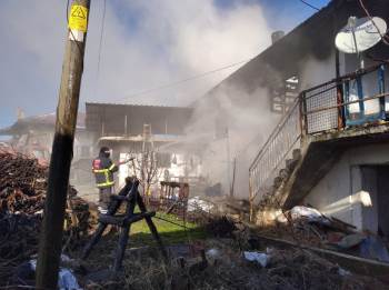 Kütahya'da yangın dehşeti: 1 ölü