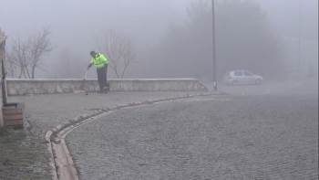 Kütahya’Da Yoğun Sis
