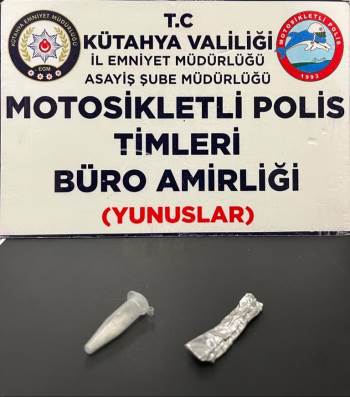Kütahya’Da Yunus Timleri Şahsın Üzerinde Uyuşturucu Buldu
