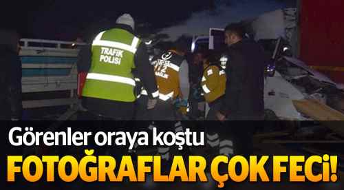 Kütahya'da zincirleme kaza: 2 ölü, 10 yaralı