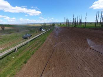 Kütahya’Daki 53 Bin Dekarlık Alanda Sulu Tarım
