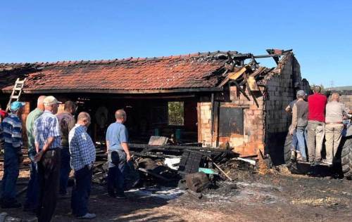 Kütahya'daki erken müdahale büyük tehlikeyi önledi