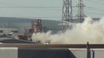 Kütahya’Daki Kağıt Fabrikasında Yangın
