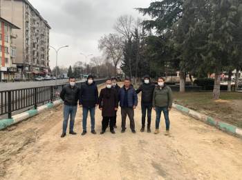 Kütahya’Daki Yan Yol Çalışması Trafiği Rahatlatacak
